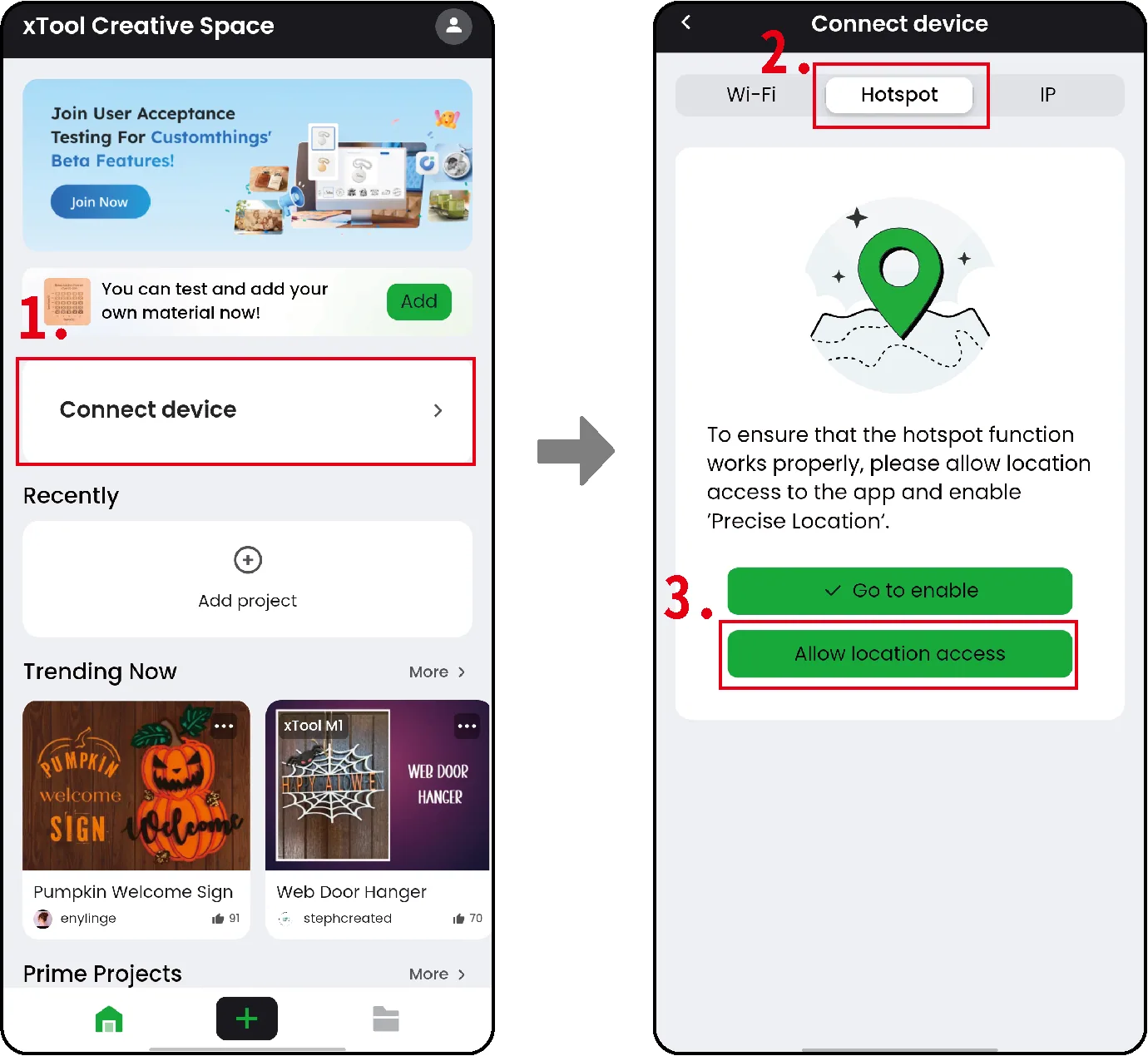 (XCS V2.1) Maneja la xTool S1 con XCS desde tu teléfono móvil (XCS V2.1) Maneja la xTool S1 con XCS desde tu teléfono móvil