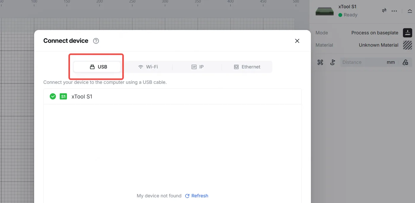 Solución de «Excepciones de base o base elevadora» (M53 C1/C2/W2) en la xTool S1 Solución de «Excepciones de base o base elevadora» (M53 C1/C2/W2) en la xTool S1