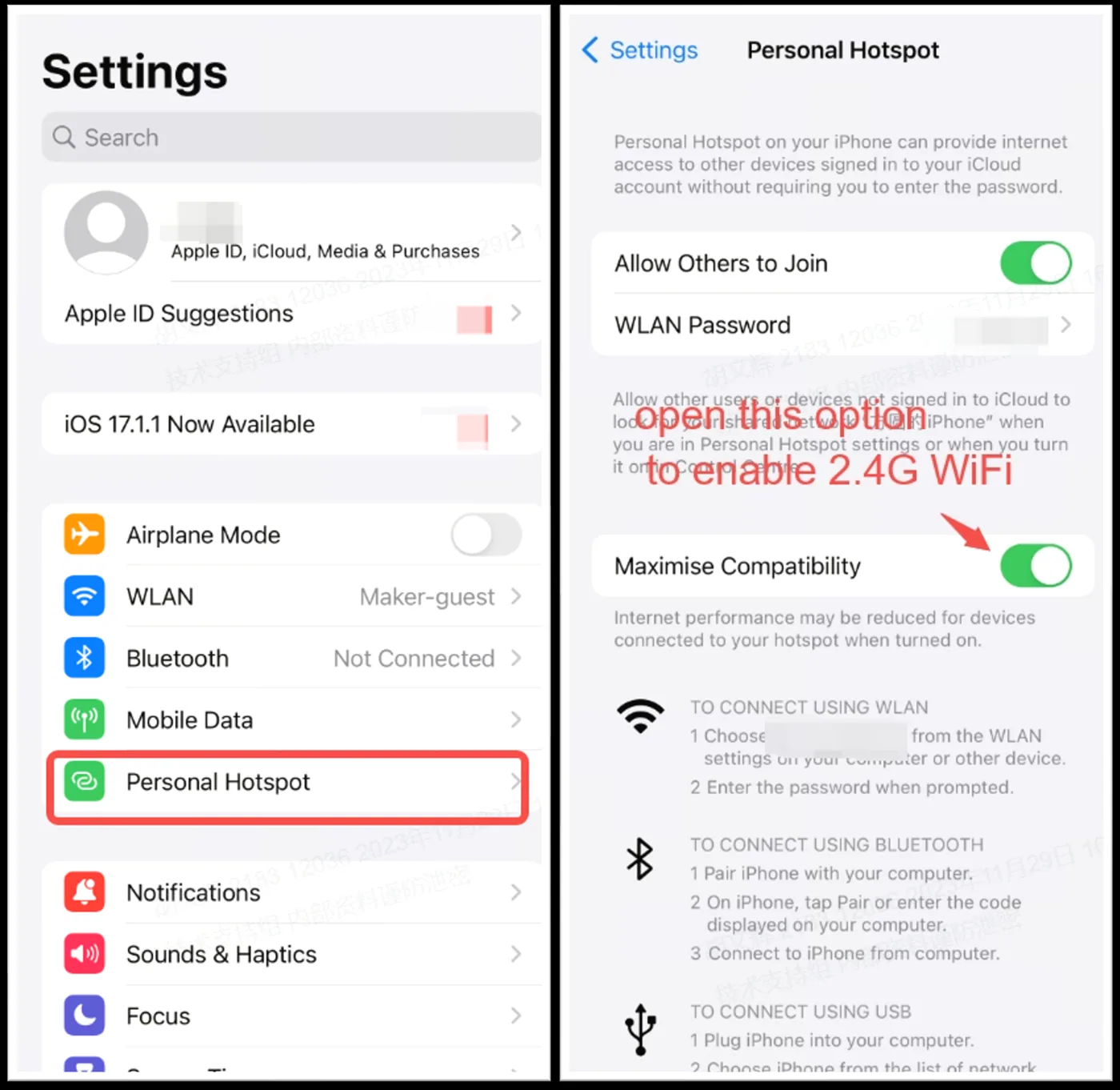 La xTool S1 no puede establecer conexión Wi-Fi con XCS La xTool S1 no puede establecer conexión Wi-Fi con XCS