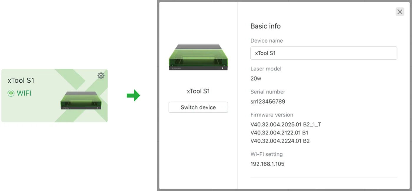 (XCS V1.7) Maneja la xTool S1 con XCS en tu iPad (XCS V1.7) Maneja la xTool S1 con XCS en tu iPad