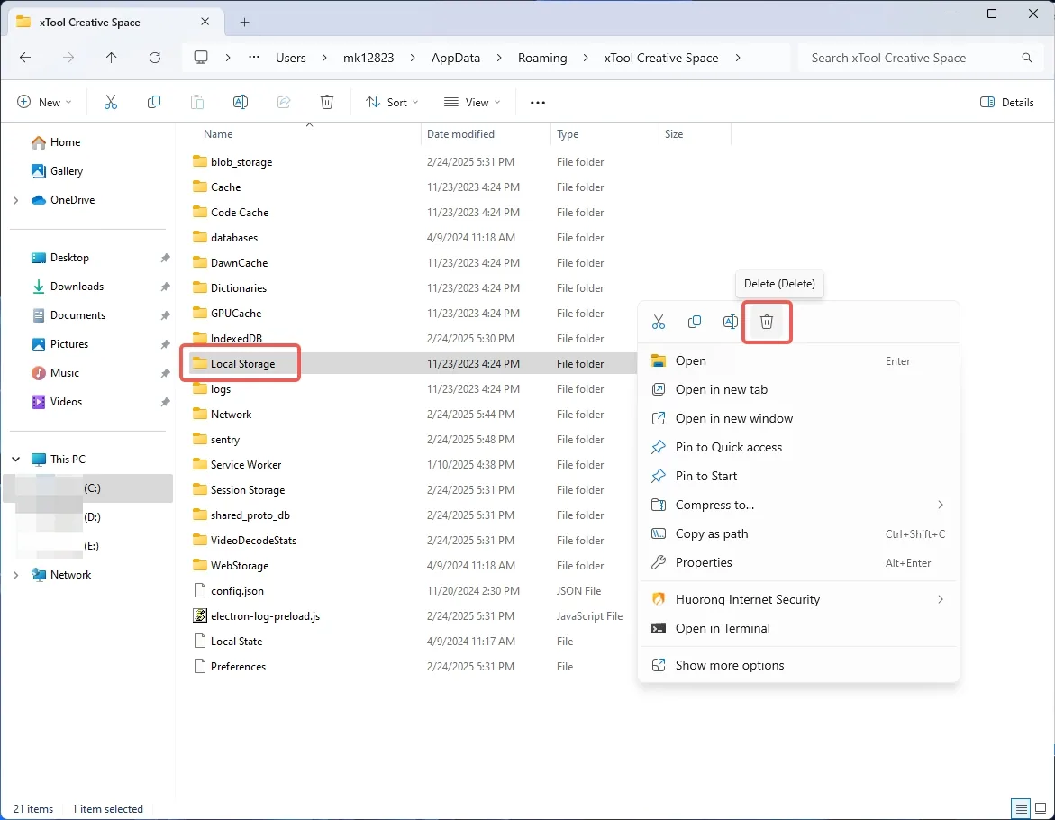 Solucionar el error «No se encuentra ningún dispositivo conectado por USB» en xTool S1