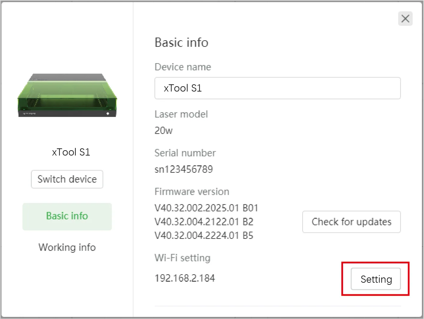 (XCS V1.7) Maneja la xTool S1 con XCS desde el móvil (XCS V1.7) Maneja la xTool S1 con XCS desde el móvil