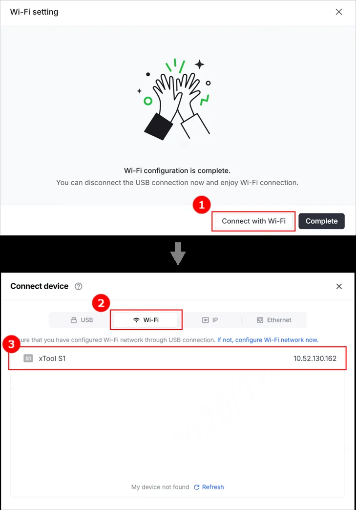 Conecta y configura la xTool S1 con xTool Studio image.png