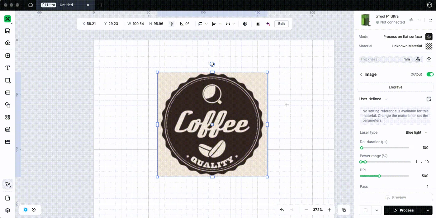 Notas de la versión de xTool Studio Desktop V1.1.10 Notas de la versión de xTool Studio Desktop V1.1.10
