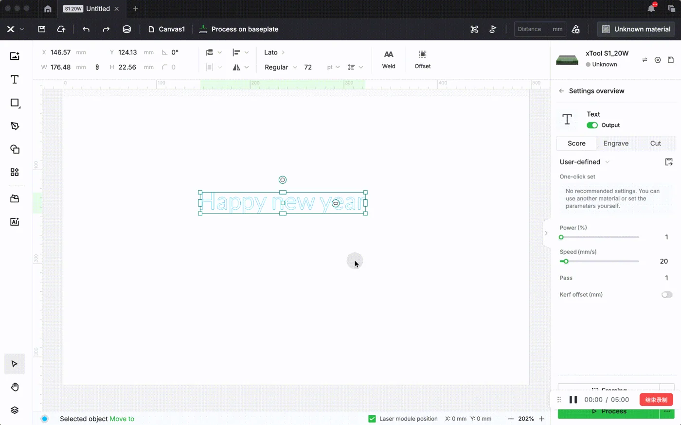 Notas de la versión de xTool Creative Space Desktop V2.4 Notas de la versión de xTool Creative Space Desktop V2.4