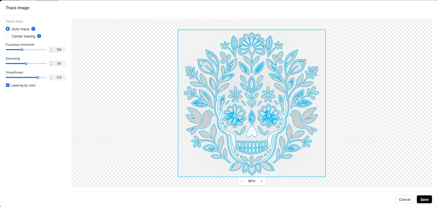 Vectorizar una imagen (Trace) Vectorizar una imagen (Trace)