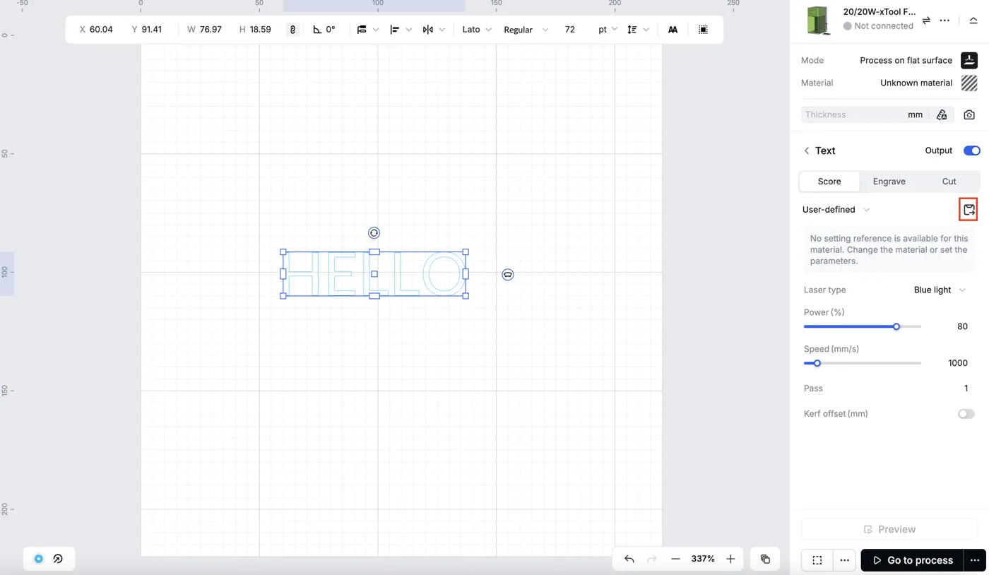 Notas de la versión de xTool Studio Desktop V1.0.14 Notas de la versión de xTool Studio Desktop V1.0.14