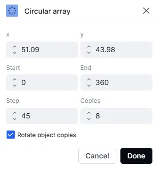 Matriz circular Matriz circular