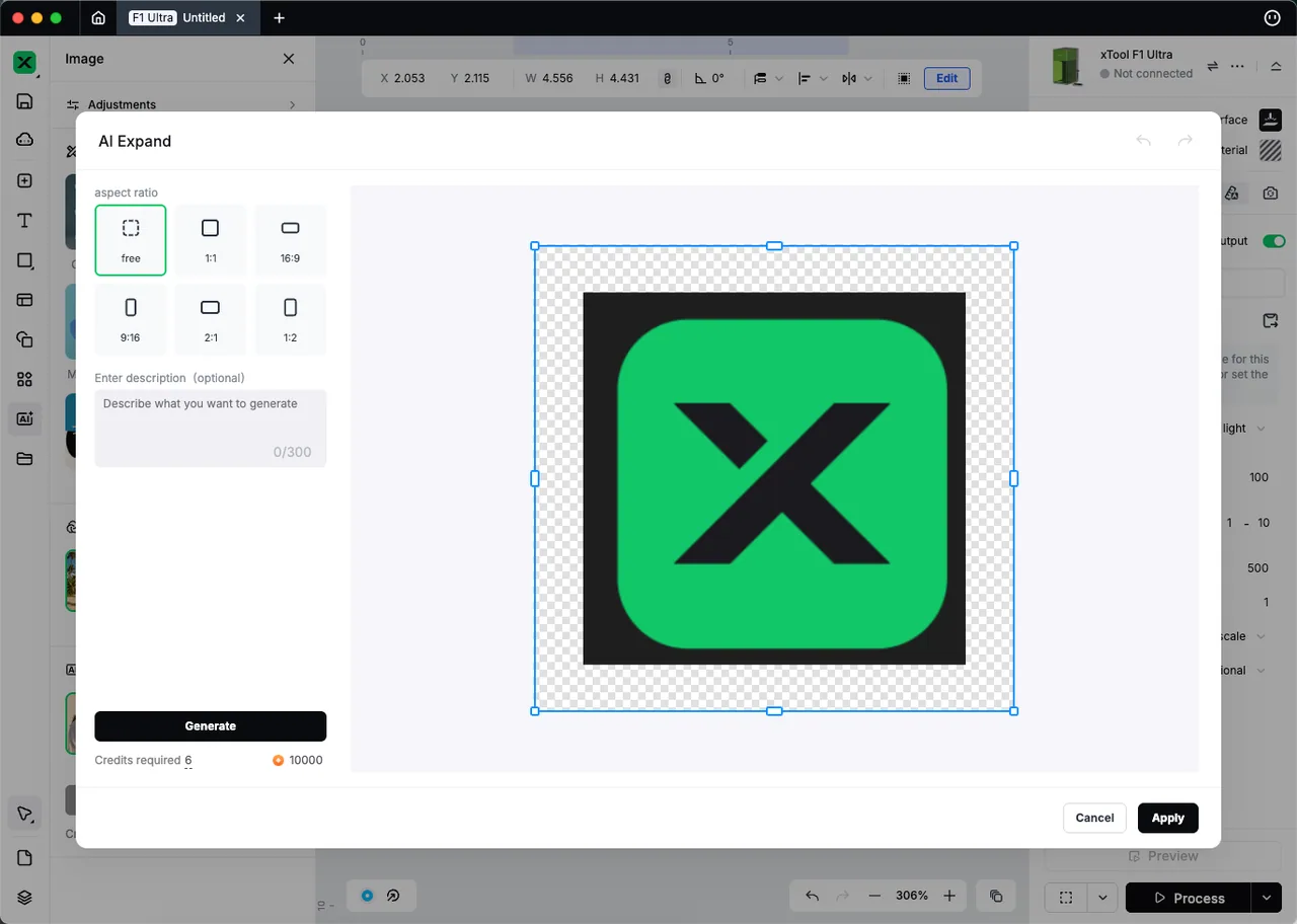Notas de la versión de xTool Studio Desktop V1.0.14 Notas de la versión de xTool Studio Desktop V1.0.14