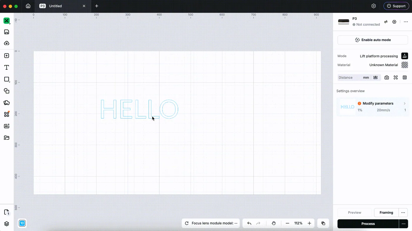 Notas de la versión de xTool Studio Desktop V1.7.30 Notas de la versión de xTool Studio Desktop V1.7.30