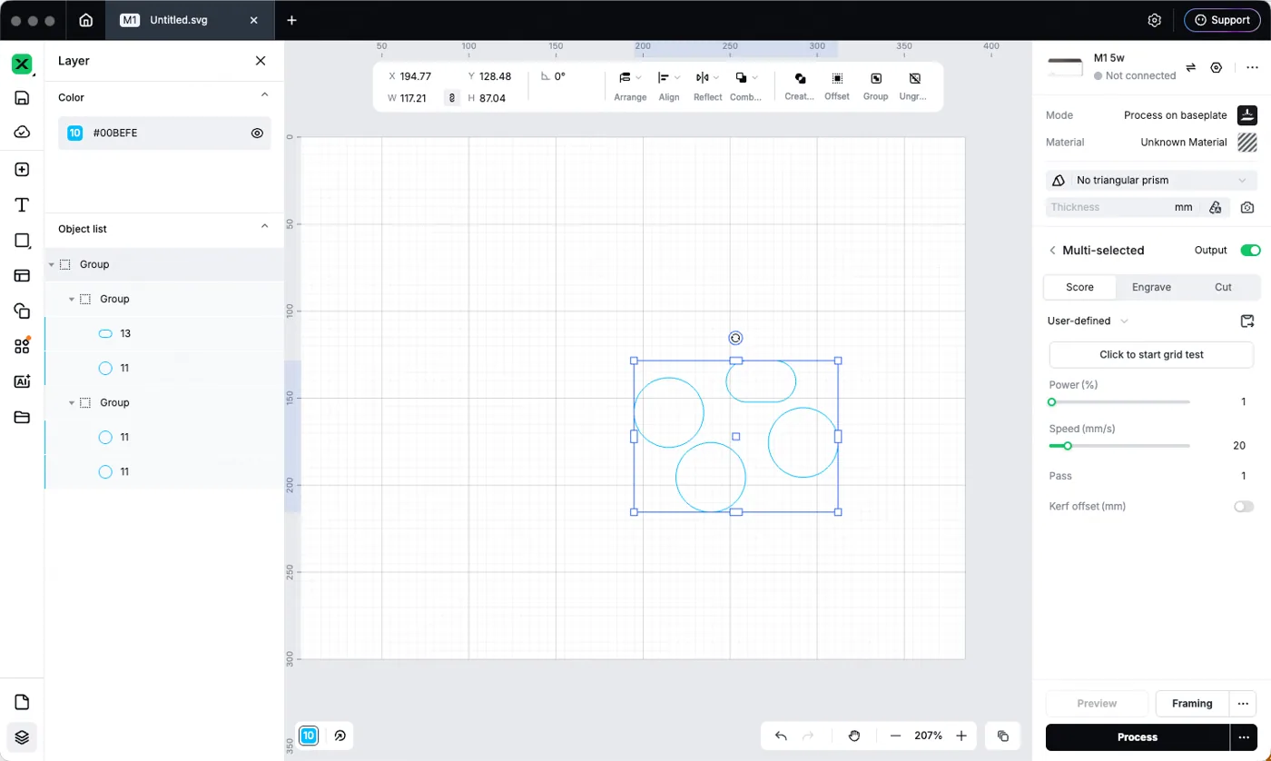 Notas de la versión de xTool Studio Desktop V1.6.6 Notas de la versión de xTool Studio Desktop V1.6.6