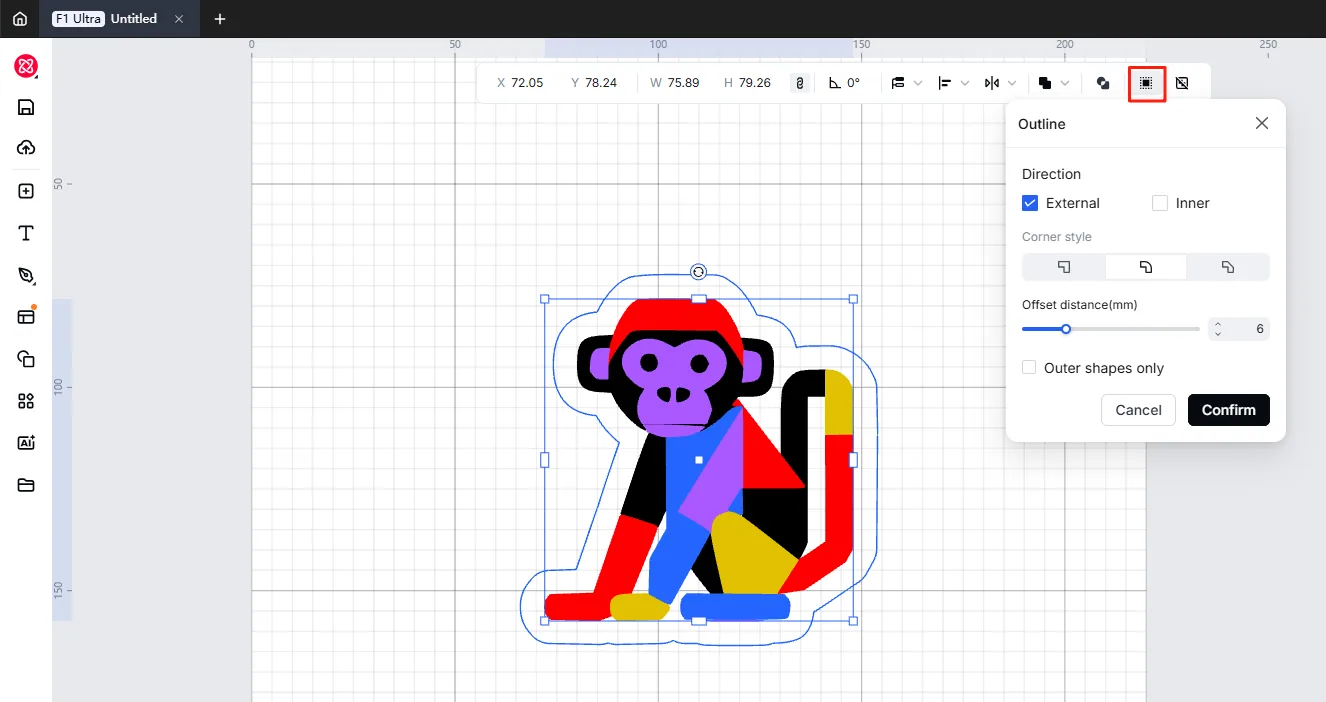 Crear el contorno de un objeto Crear el contorno de un objeto