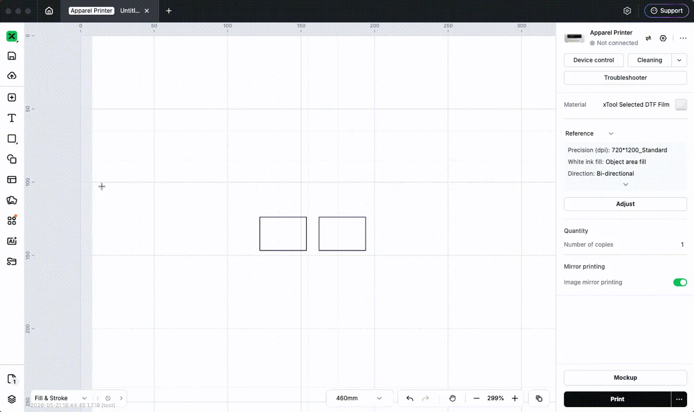 Notas de la versión de xTool Studio Desktop V1.7.30 Notas de la versión de xTool Studio Desktop V1.7.30