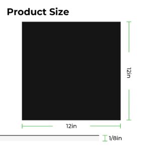 Acrílico bicapa xTool negro sobre blanco — 3 láminas de 30 × 30 cm y 3 mm