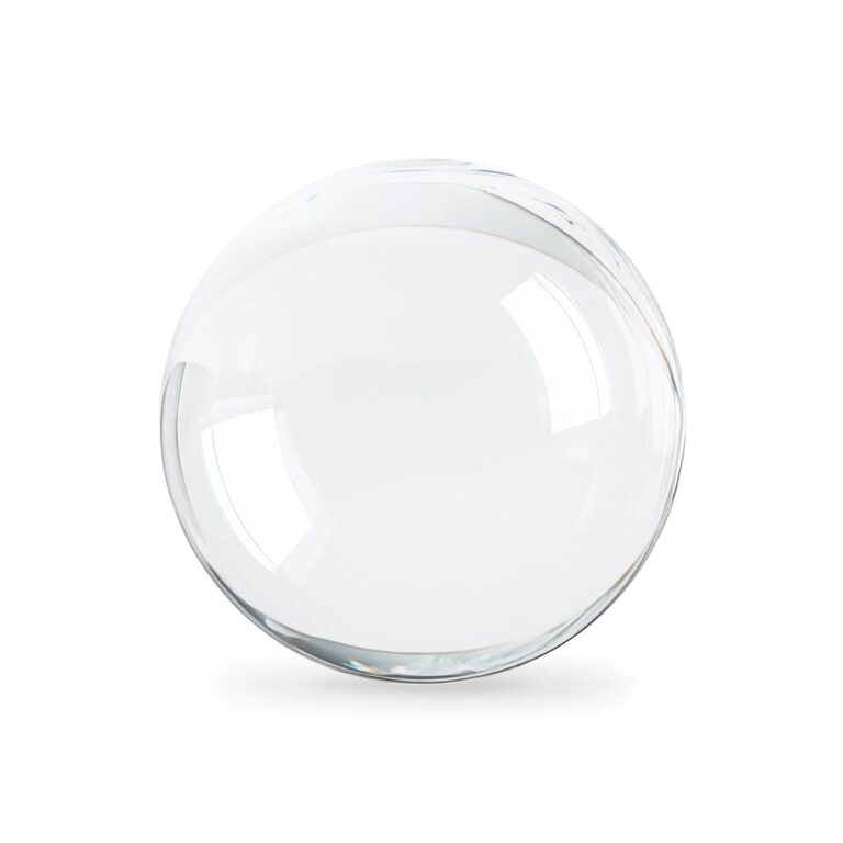 Bola de cristal K9 80 mm para grabado interior — xTool F2 Ultra UV