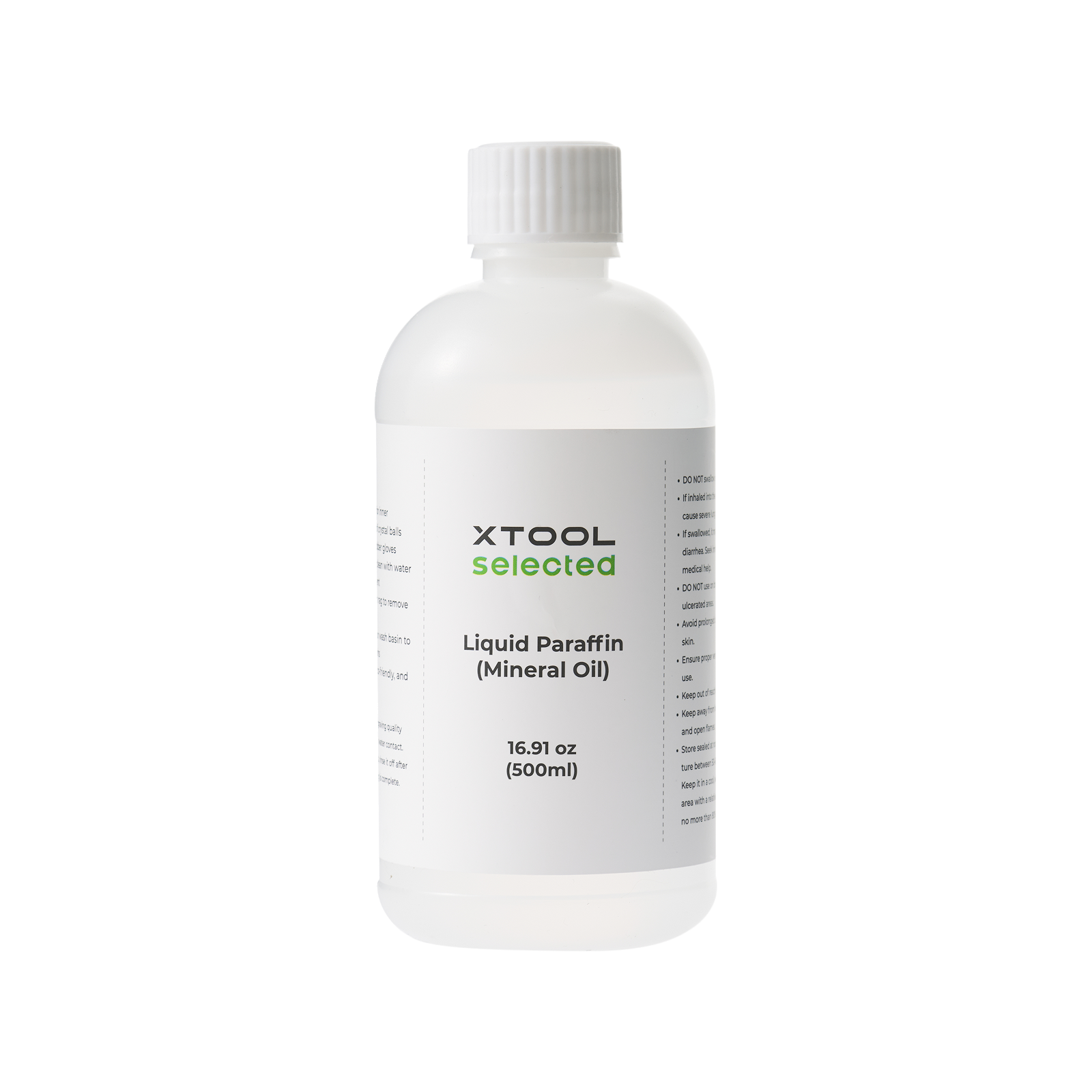 Bote de 500 ml de aceite de grabado interior de xTool, parafina liquida para sumergir la bola de cristal
