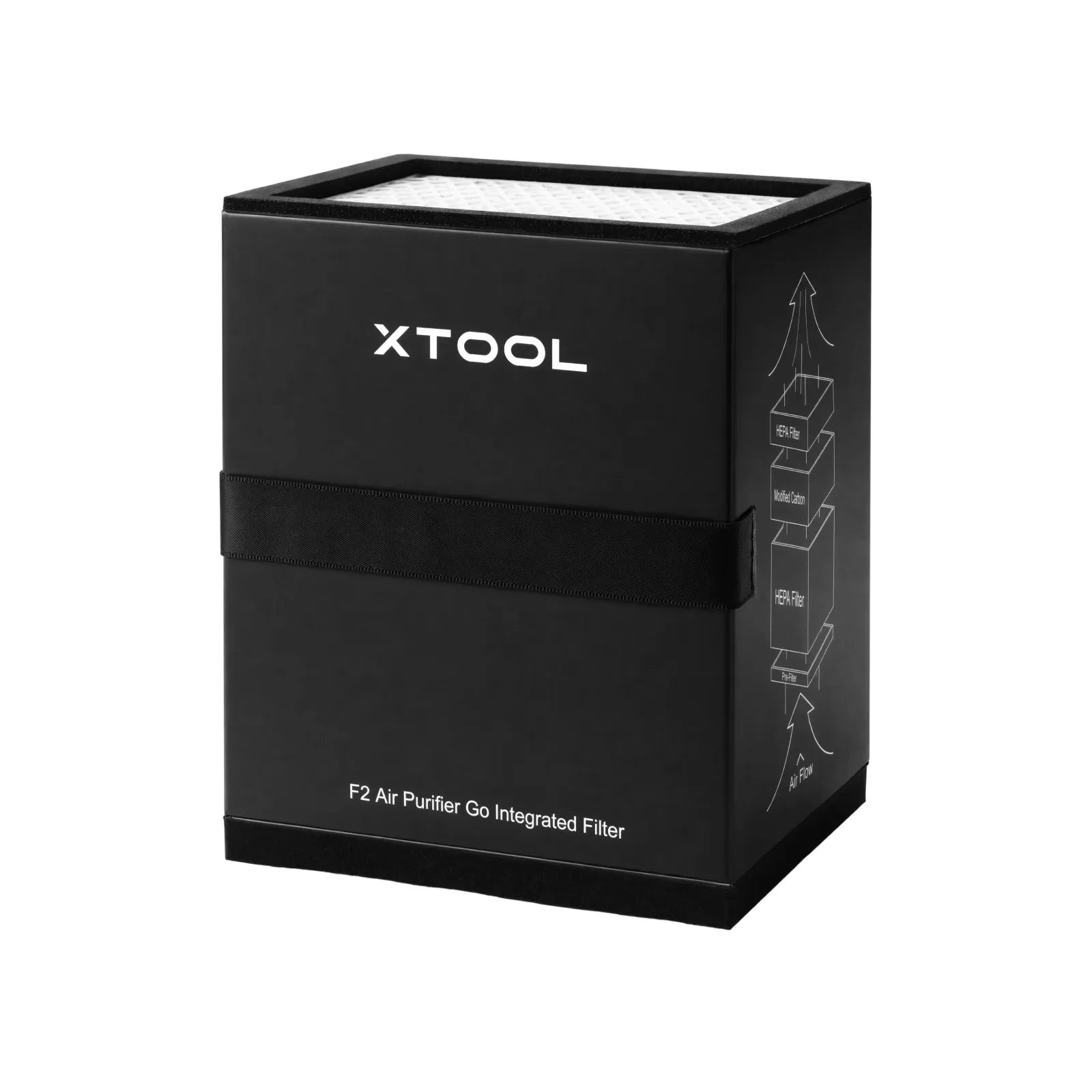 Filtro integrado de recambio para xTool F2 Air Purifier Go en su caja oficial