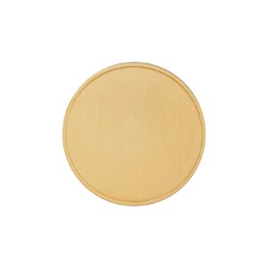 Monedas conmemorativas en blanco xTool — latón macizo de 40 mm, 5 uds con cápsula