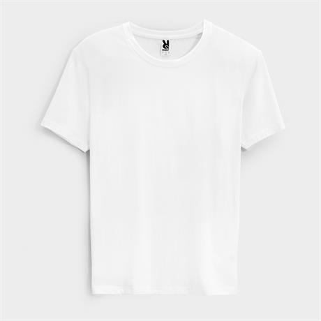 Camiseta interior Roly Soul blanco puesta