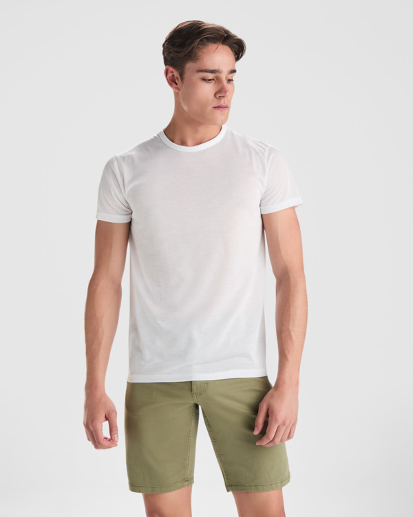 Camiseta Roly Sublima blanco puesta