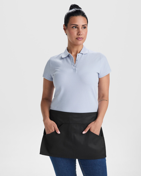 Delantal Roly Mini negro puesta