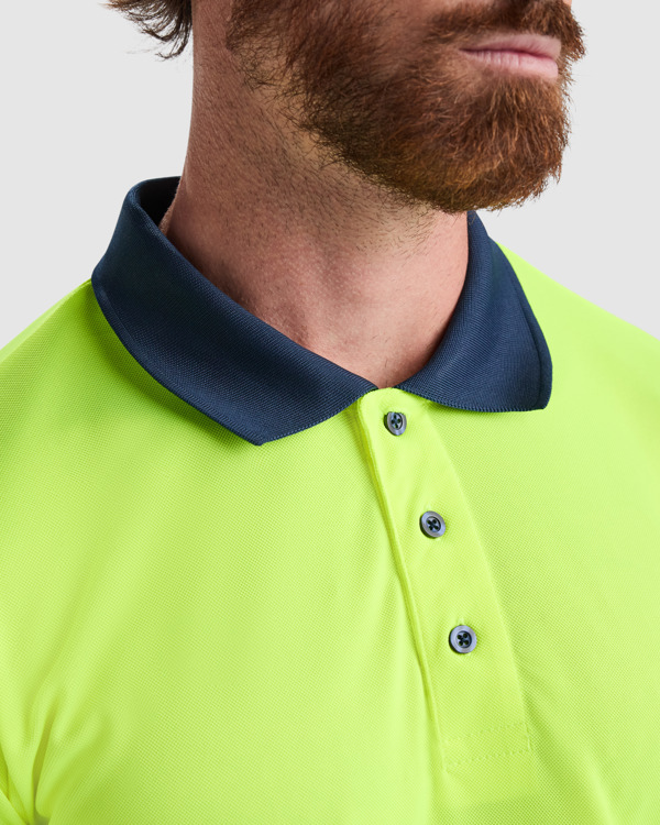 Polo alta visibilidad Roly Polaris detalle