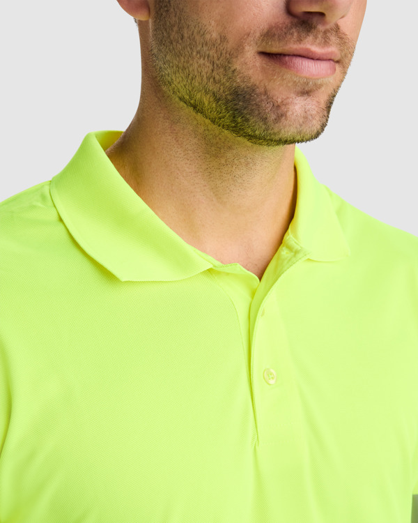 Polo alta visibilidad Roly Polaris L/S detalle