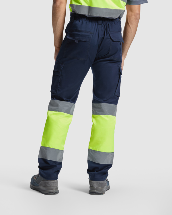 Pantalón alta visibilidad Roly Daily Stretch HV