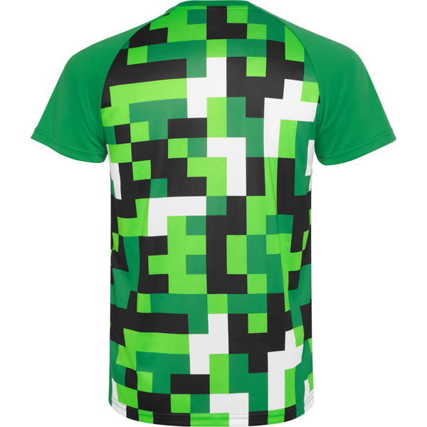 Camiseta Roly Ventor verde helecho espalda