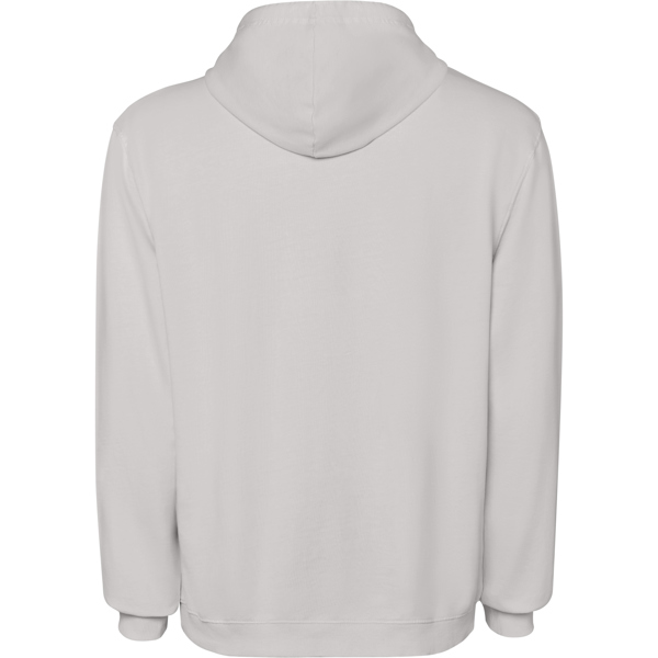 Sudadera Roly Kenia gris piedra lavado espalda