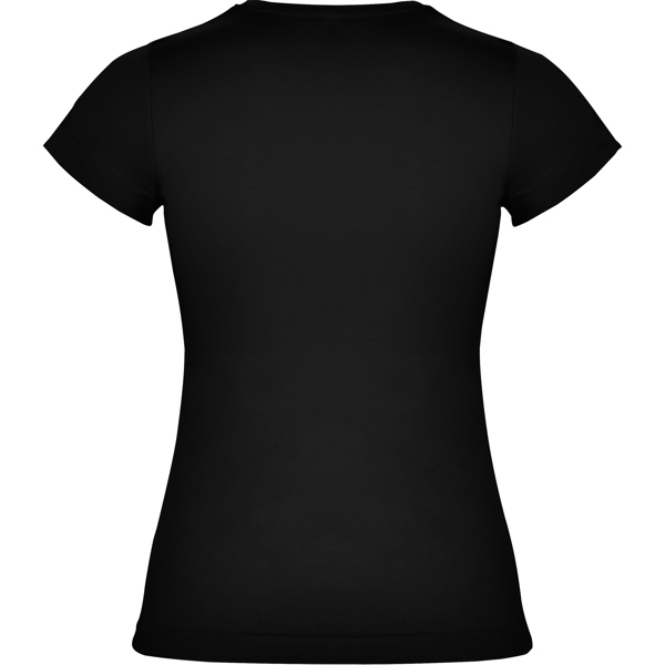 Camiseta Roly Jamaica negro espalda