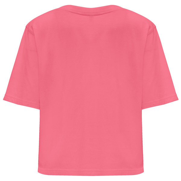 Camiseta Roly Dominica rosa lady fluor espalda