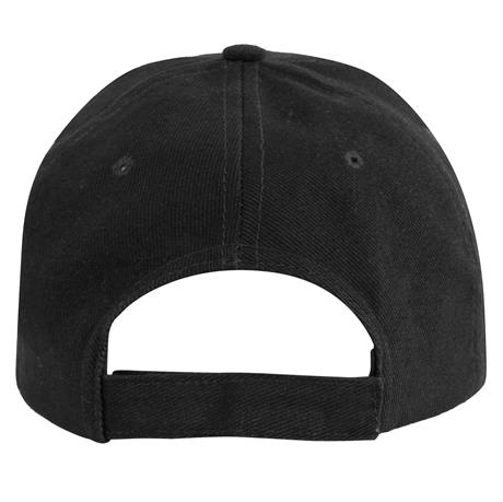 Gorra Stamina Eris negro espalda