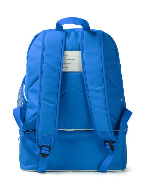 Mochila deportiva Roly Grajo royal espalda