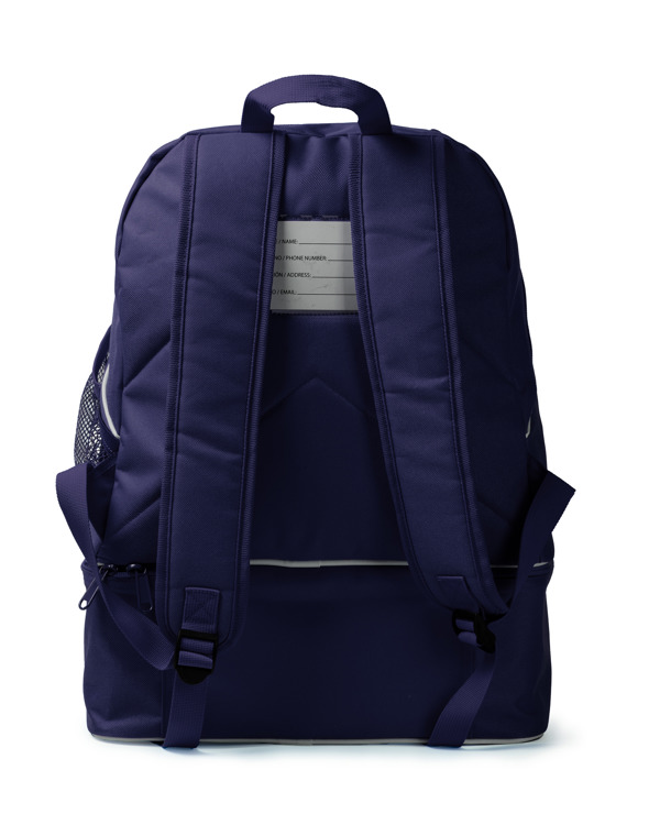 Mochila deportiva Roly Grajo marino espalda