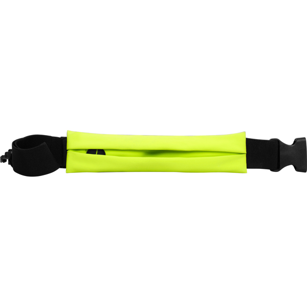 Cinturon multiusos Stamina Marathon amarillo fluor/ negro espalda