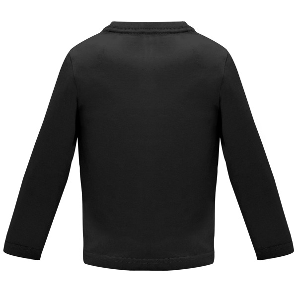 Camiseta Roly Baby L/S negro espalda
