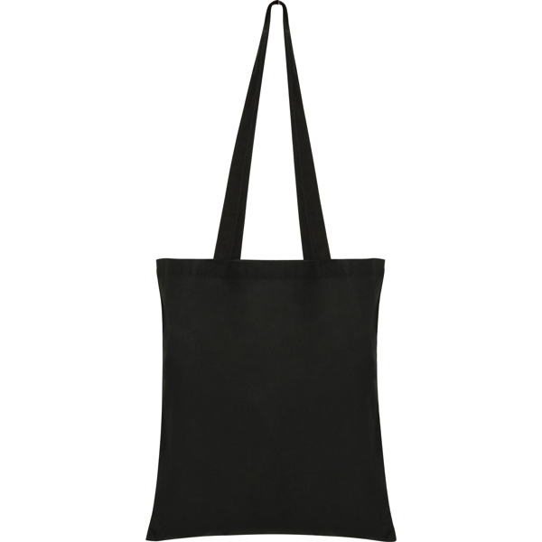 Bolsa de algodón Stamina Mountain negro espalda