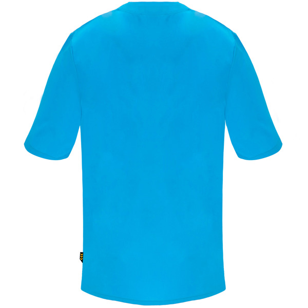 Camiseta Roly Panacea azul danubio espalda